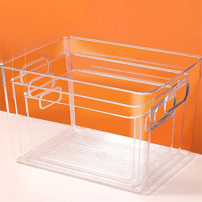 Desktop Storage Box Dormitory Cosmetics Transparent Basket Acrylic Drawer Mask Organizer Box Snack Sundry Storage Rack