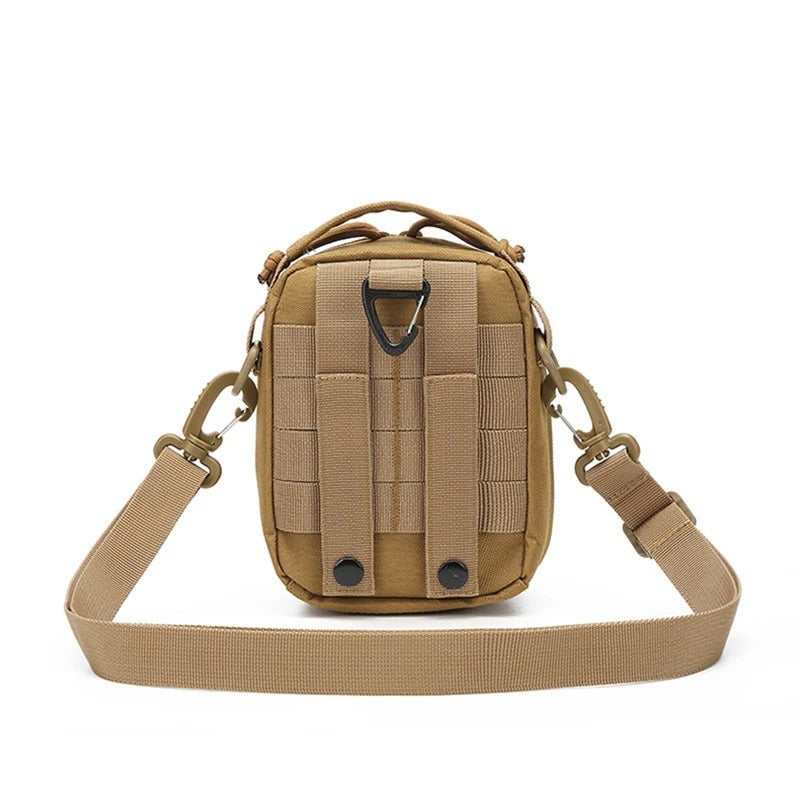 New Outdoor Crossbody Portable Shoulder Bag Multifunctional Portable Waist Bag Mobile Phone Card Bag Large Capacity Crossbody Bag