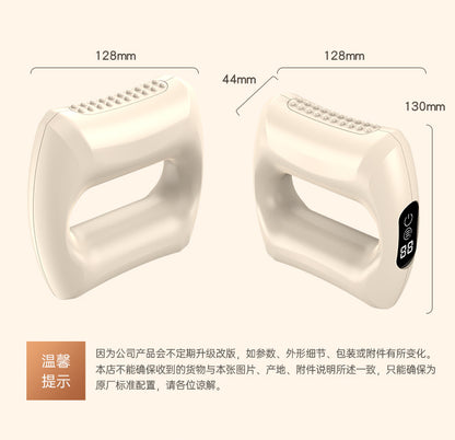 Vibrating Muscle Relaxation Massager, Fat-Burning Mini Fascia Ring, Yoga Fitness USB Rechargeable Fascia Gun, Cross-Border