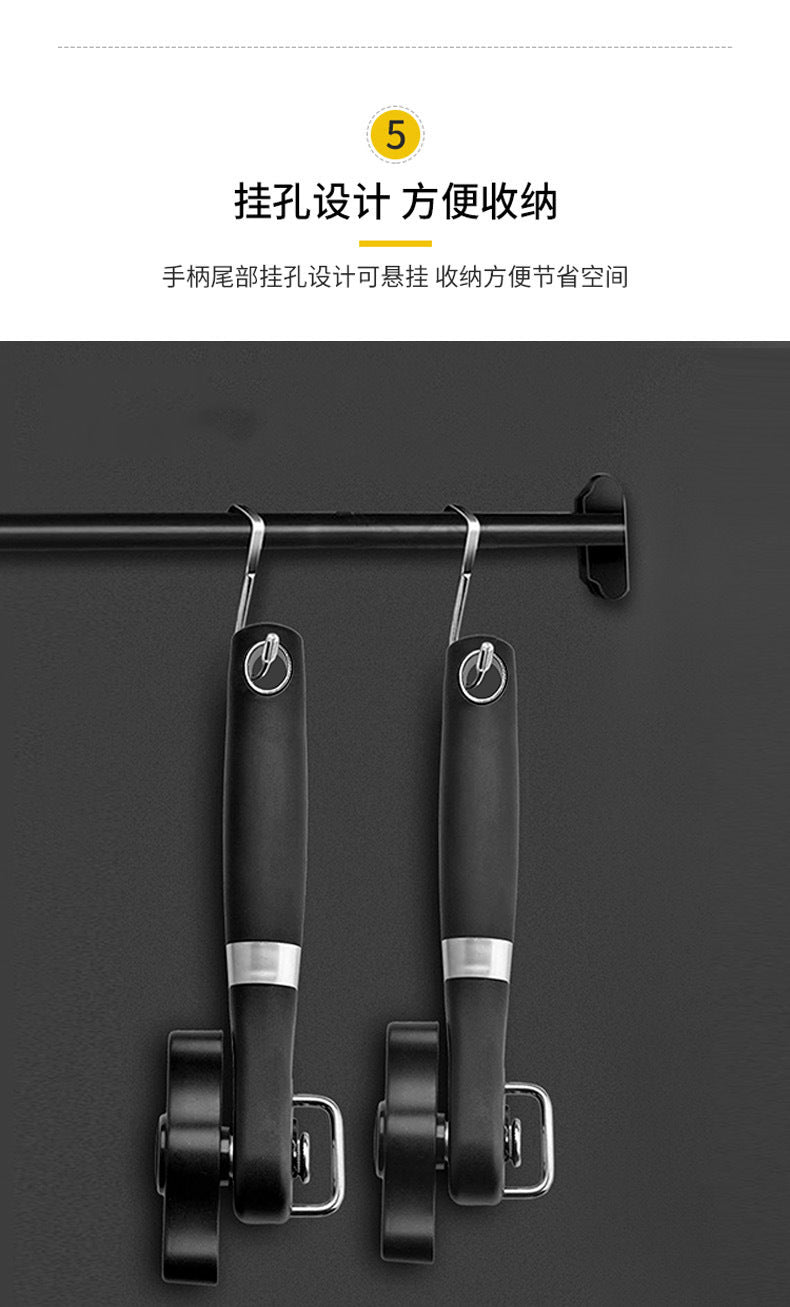 Cross-border manual can opener can opener single handle side open lid can knife can opener labor-saving bottle opener