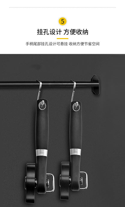Cross-border manual can opener can opener single handle side open lid can knife can opener labor-saving bottle opener