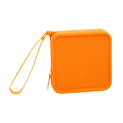 Square Silicone Makeup Storage Box Coin Purse Light Luxury Storage Multi-Purpose Small Closed Portable Storage Bag