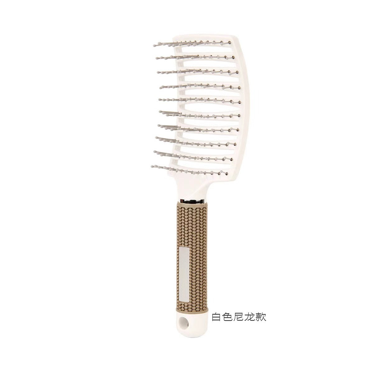 Cross-border Hot Pig Mane Big Bend Comb Fluffy Curly Hair Styling Comb Anti-static Hair Comb Home Hair Massage Comb