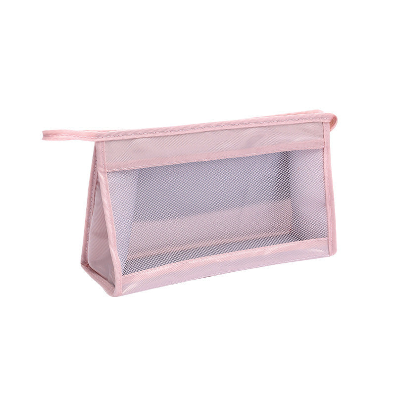 British Simple Toiletry Bag Waterproof and Convenient Hand-held Cosmetic Bag for Business Travel Carry-on Skin Care Products Storage Cosmetic Bag