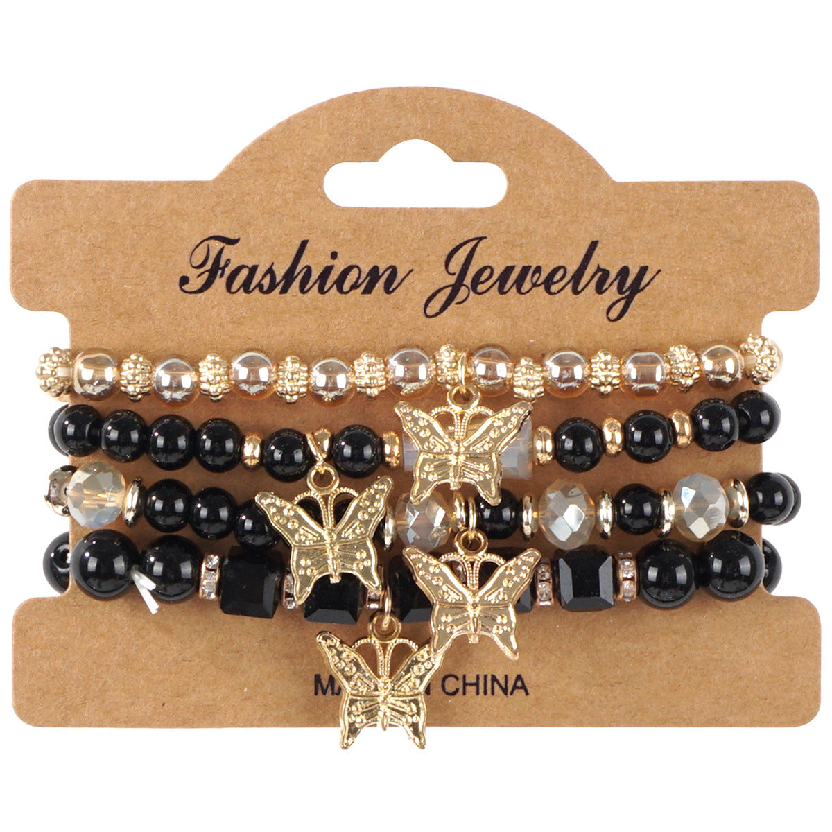 European and American Cross-Border Hot-Selling New Bohemian Bracelets Creative Tassel Multi-Layer Beaded Bracelets Fashion Jewelry