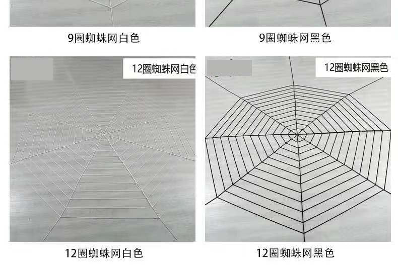 Halloween plush toy spider bar haunted house decoration props ghost festival spoof trick toy simulation big spider