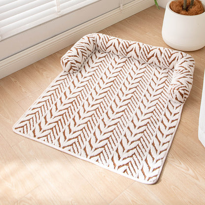 Cross-Border Hot-Selling Anti-Scratch Pet Mat, New Plush Thickened Non-Slip Sofa Dog Bed, Pet Supplies