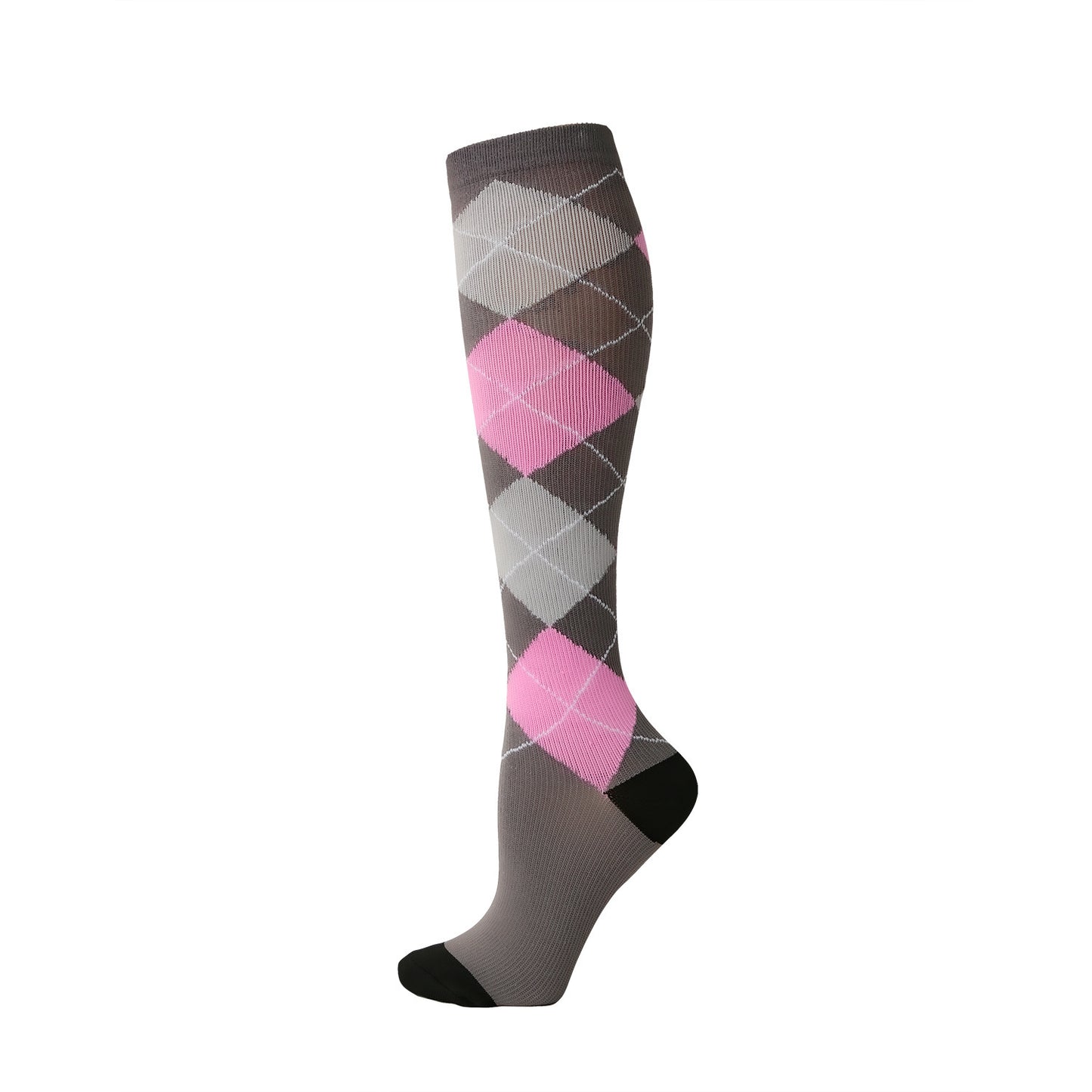 Cross-border calf compression socks sports stockings Amazon compression socks European and American pressure calf socks riding thin leg socks