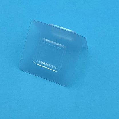 No-Drill Adhesive Storage Rack Patch Wholesale Accessories, Adhesive Hooks, Square Wall-Mounted Plastic Flat Buckle Clips
