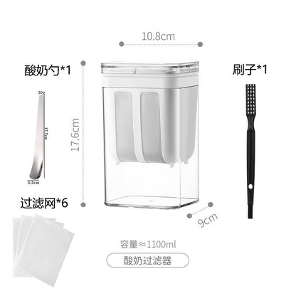 Yogurt Filter Home Homemade Greek Yogurt Large Capacity Cold Extract Yogurt Filter Kitchen Whey Separator