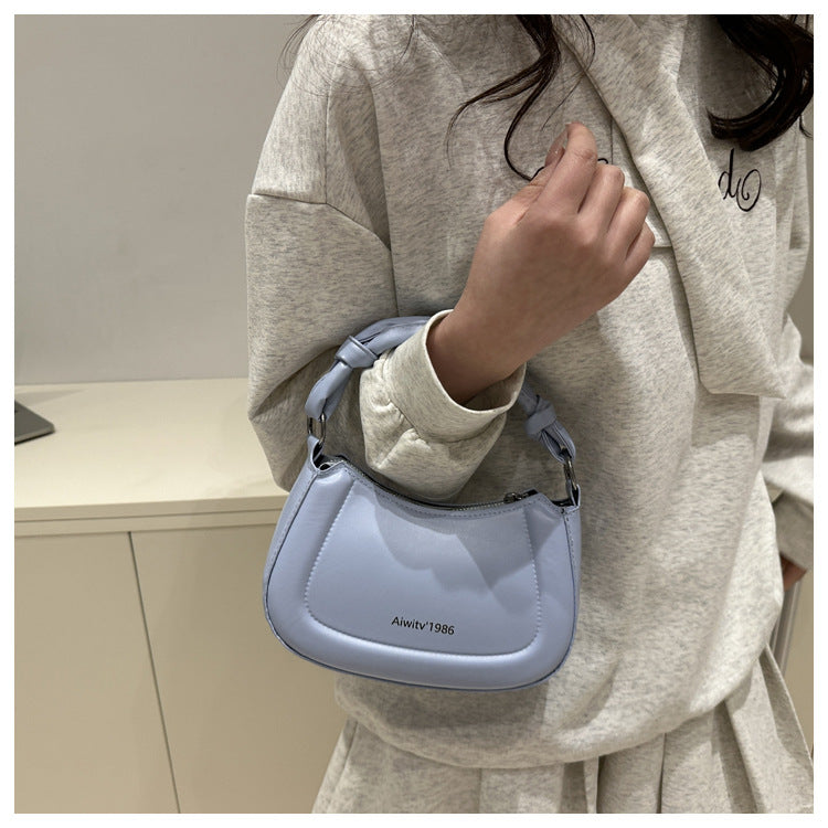 Simple and Stylish Korean-Style Handbag 2025 Summer New Small Square Bag for Women, Casual and Fresh Single Shoulder Crossbody Bag