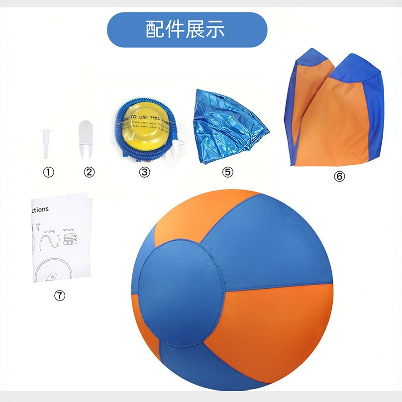 Cross-Border Sheep Horse Dog Herding Ball—Durable Solid Color Polyester Inflatable Training and Exercise Toy Pet Game Ball