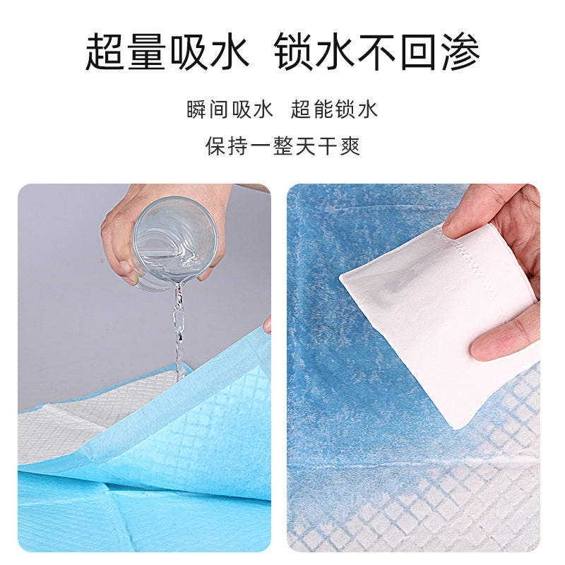 Dog Pee Pads Cross-Border Shipping Pet Training Pee Pads Disposable Thickened Deodorizing Absorbent Diapers Wholesale