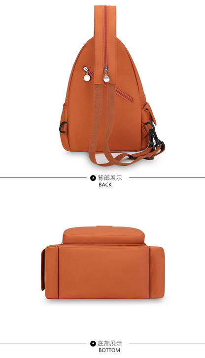Fashion Chest Bag Backpack Fashion Trend 2024 New Women's Chest Bag Casual Anti-splashing Bag Multifunctional Chest Bag