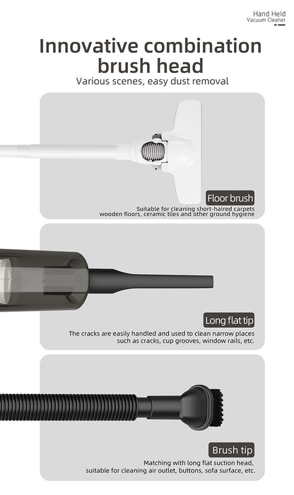 Cross-border vacuum cleaner S9D small household large suction cleaner car wireless portable handheld vacuum cleaner