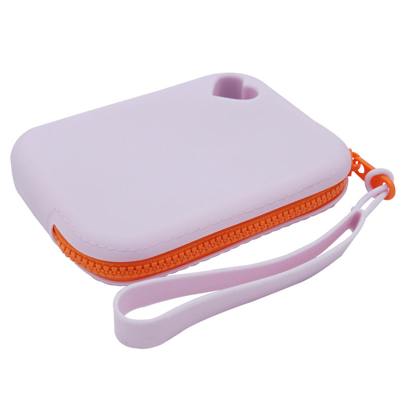 in stock new silicone coin purse key card storage bag waterproof and dustproof storage bag pet snack bag