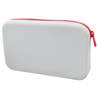Large-Capacity Rectangular Silicone Cosmetic Bag, Storage Bag, Toiletry Storage Bag, Digital Bag, Travel Bag, Menstrual Bag