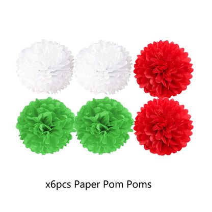 Cross-Border New Product Christmas Grinch Theme Party Decoration Flag Cartoon Party Supplies Tableware Christmas Decoration
