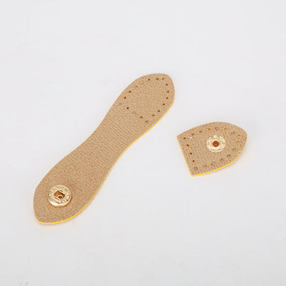 Multicolor leather buckle luggage hardware accessories diy handmade bag universal leather buckle buckle gourd shape