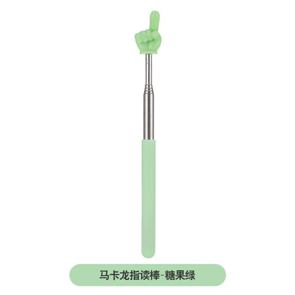 Telescopic Finger Reading Stick Reading Finger Reading Stick Finger Stick Reading Pointer Baton Teacher Teaching Stick Wholesale