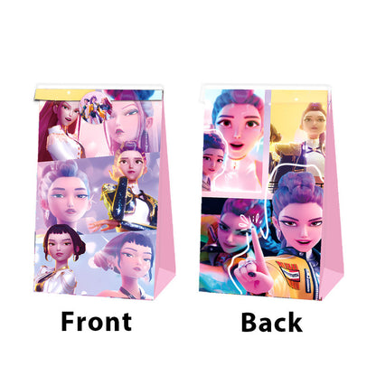 Amazon's New Pop Hunter Witch Group Theme Birthday Party Supplies Set Paper Plate Tissue Tablecloth Decoration