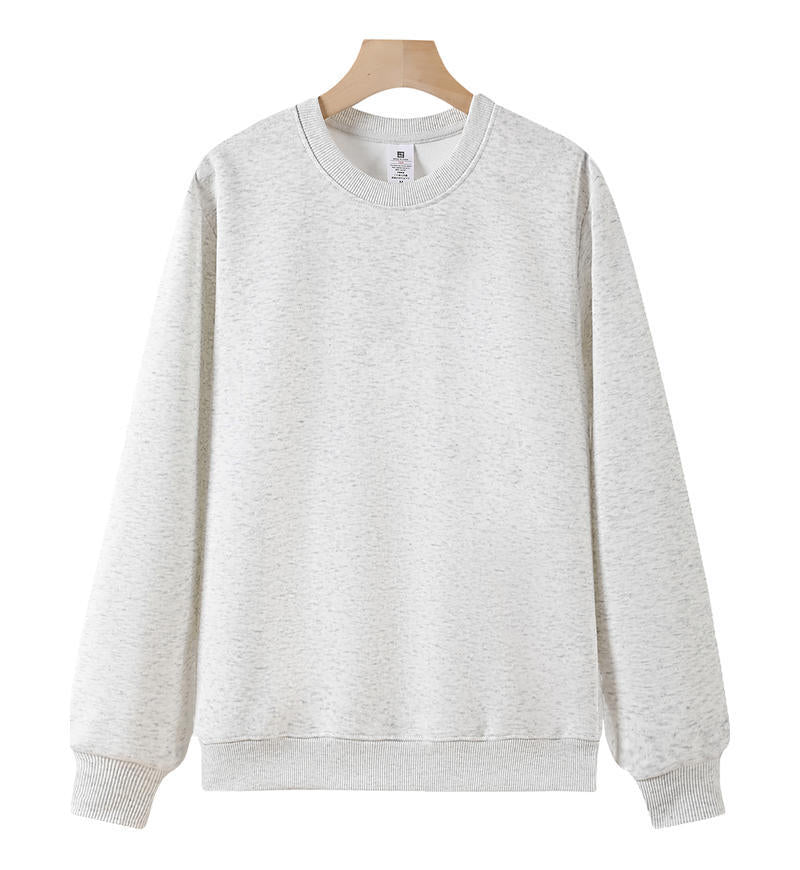 Cross-Border Heavy Sweatshirt with Logo Printed on It, Group Annual Meeting Cultural Shirt, Advertising Shirt Design, Velvet Round Neck Sweatshirt, Work Clothes