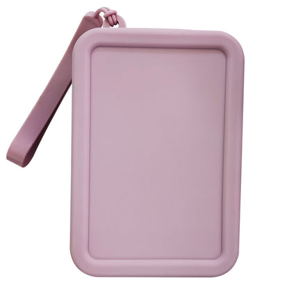 Silicone Rectangular Coin Purse Thickened Small Bag Coin Internet-famous Key Case Headset Storage Certificate Multi-purpose Bag