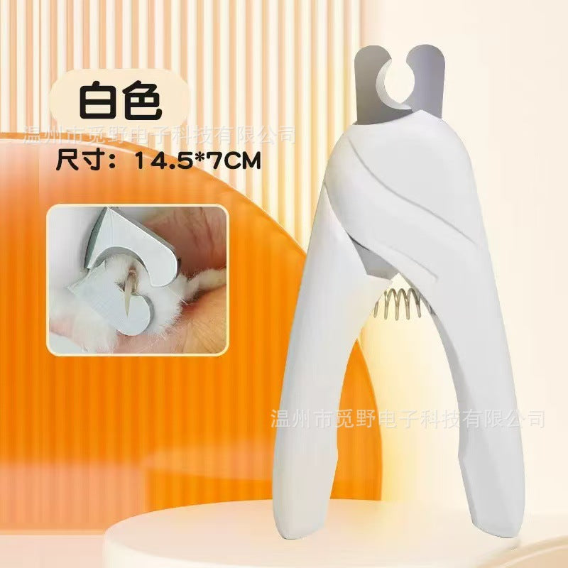 Cross-Border Two-In-One Pet Nail Clippers, Cat Claw Nail Trimmers, Nail Files, Nail Grinders, Pet Supplies