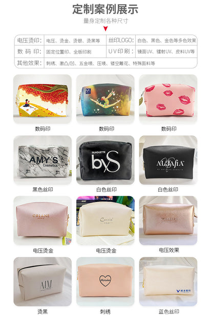 Cross-Border Popular Dopamine Makeup Bag, Portable Travel Toiletry Storage Bag, Clutch Bag, Waterproof Makeup Storage Bag