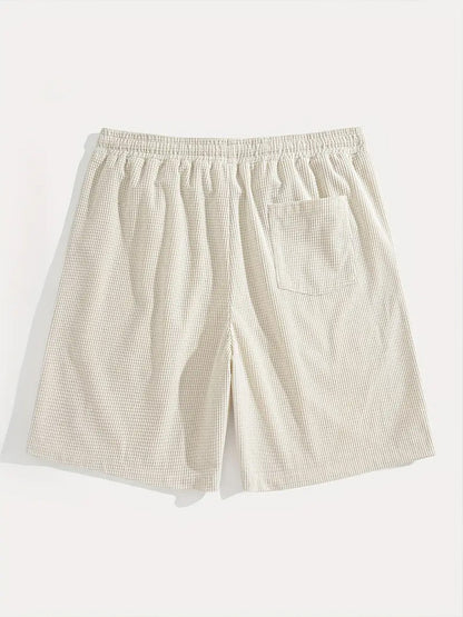 Cross-Border European and American Men's Casual Sports Shorts Summer Versatile Men's Large Size Loose Five-Point Pants Pineapple Plaid Shorts for Men