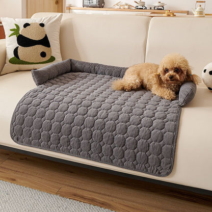 Cross-Border Hot-Selling Anti-Scratch Pet Mat, New Plush Thickened Non-Slip Sofa Dog Bed, Pet Supplies