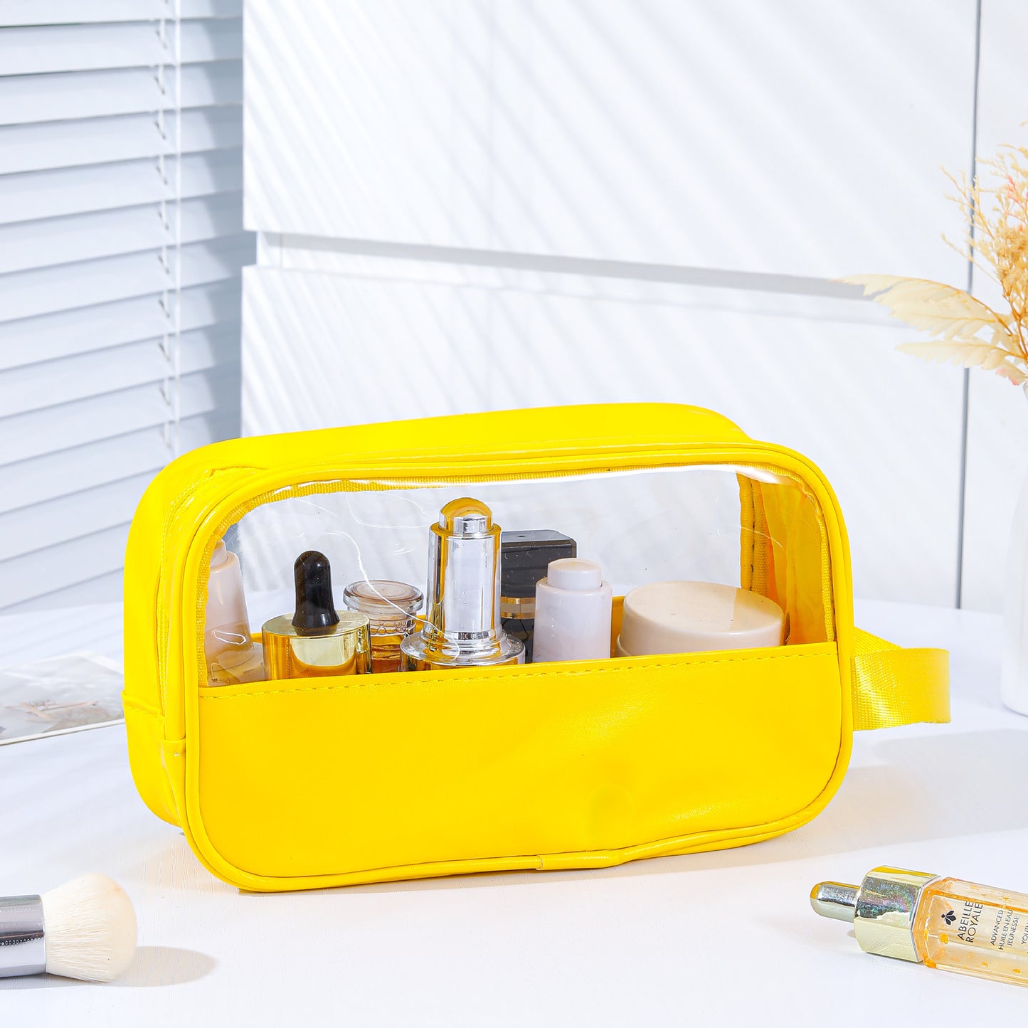 High-End Portable Travel Large-Capacity Toiletry and Makeup Storage Bag, Large-Capacity, High-Looking, Light Luxury Makeup Bag
