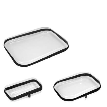 Cross-Border Popular Pet Box Travel Storage Bag Digital Stationery Toiletry Makeup Bag Small Transparent Box Portable
