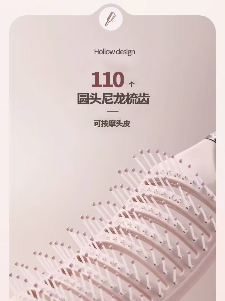 Large curved curved rib comb female hair root fluffy artifact modeling comb long hair curly hair massage comb hair comb home