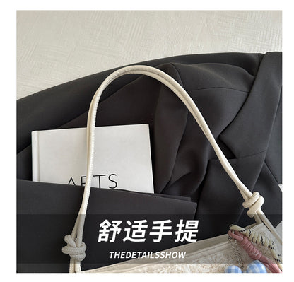 High-Looking and Large-Capacity Women's Small Square Bag 2025 Summer New Fashion Cute Lace Armpit Bag Commuter Shoulder Bag