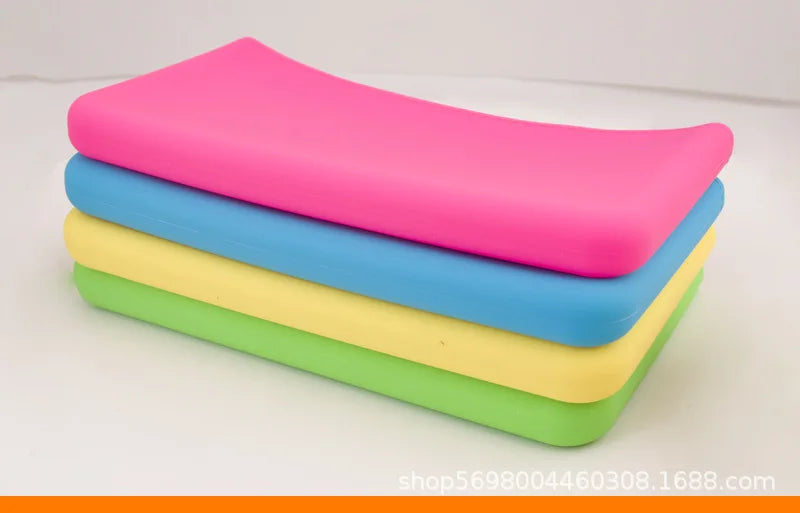 Silicone Travel Data Cable Clutch Bag for Storing Mobile Phones, Earphones, Makeup Brushes, and Cosmetics, Ins-Style Foreign Trade