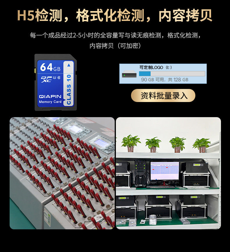 Camera Memory Card Customized 32g High-Speed Tf Memory Card Oem Processing Monitoring Memory Card in Stock for Supply