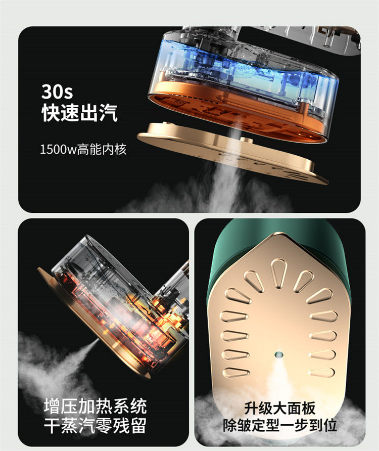 Cross-border Handheld Folding Clothes Ironing Machine Portable Steam Iron Travel Mini Ironing Clothes Artifact Easy to Storage