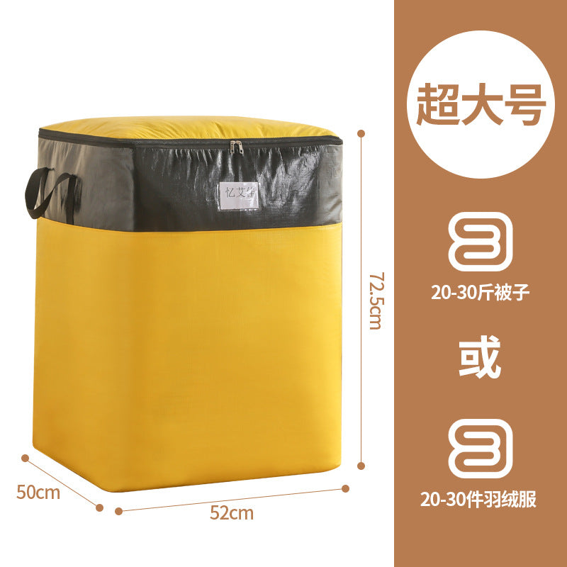 Large Capacity Moving Packing Thickened Storage Artifact Bag Luggage Clothes Fit Bag Snakeskin Bag Waterproof Quilt