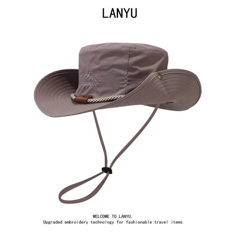 Fishing hat men's sun protection sun hat mountaineering hat men's summer UV protection sun hat summer fisherman hat
