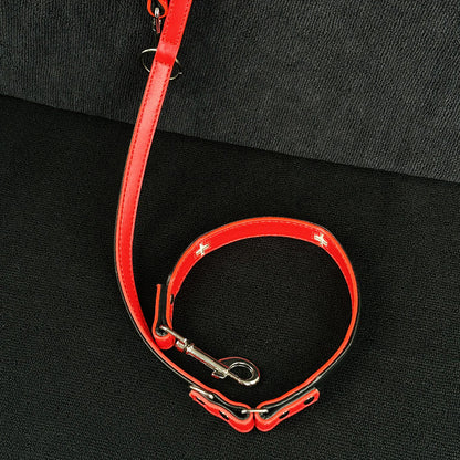Pet Safety Leash Pu Long Leash for Medium and Large Dogs Training Leash Anti-Escape Two-Color Pet Supplies Dog Walking