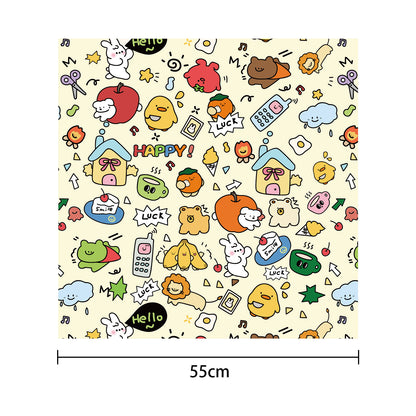 P person makeup bag hundred patch cloth camera liner wrapping machine magic cloth photography lens storage folding cloth self-adhesive cloth