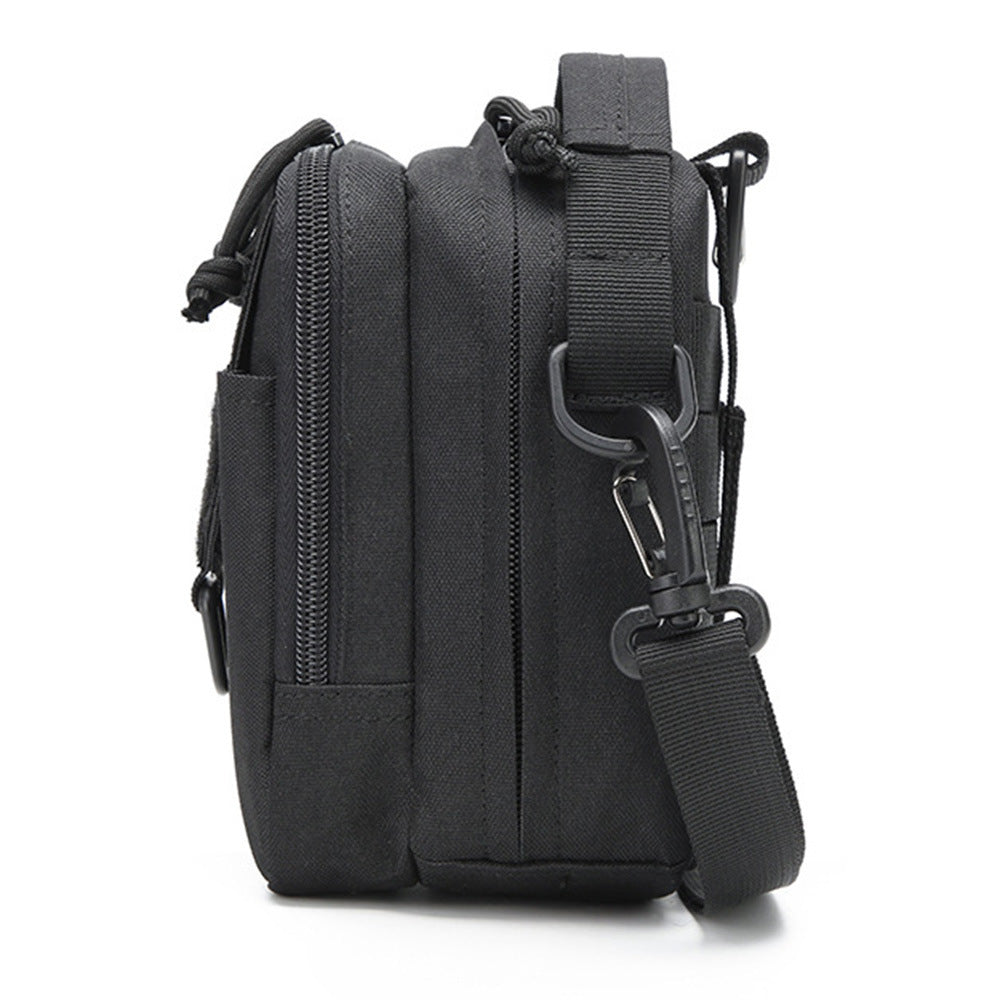 New Outdoor Crossbody Portable Shoulder Bag Multifunctional Portable Waist Bag Mobile Phone Card Bag Large Capacity Crossbody Bag