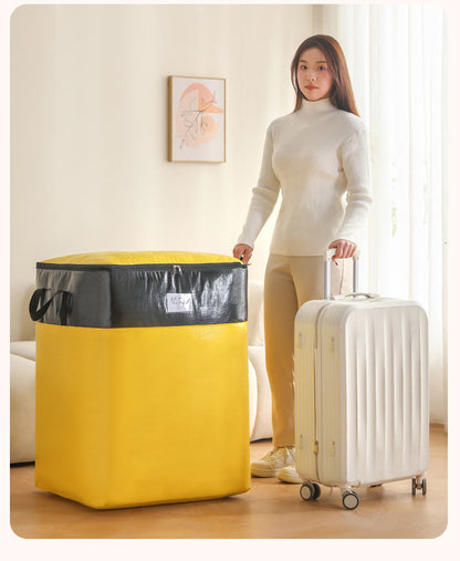 Large Capacity Moving Packing Thickened Storage Artifact Bag Luggage Clothes Fit Bag Snakeskin Bag Waterproof Quilt