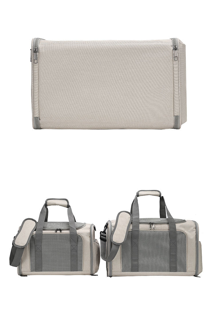 Cat Carrier for Outings, Sterilization, Portable, Large Capacity, Breathable, Cat Car Cage, Cat Cage, Dog Carrier, Handheld, Crossbody, Foldable Pet