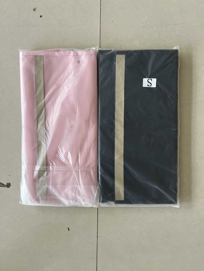 Hanging Jewelry Storage Bag Double-Sided Foldableable with Metal Hook Pvc Anti-Oxidation Suitable for Earrings, Necklaces and Rings