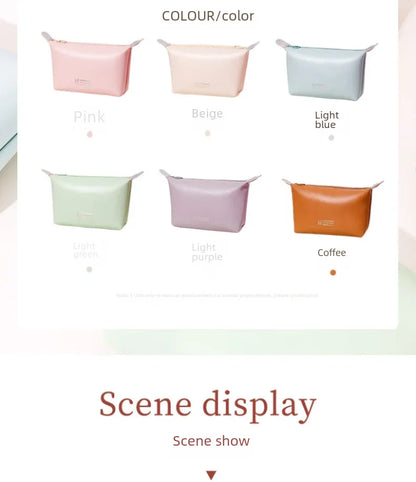 Beilian Fashion Cosmetic Bag Ins Style Pu Cosmetic Cosmetics Bag Travel Waterproof Satchel Toiletry Bag Wholesale Satchel