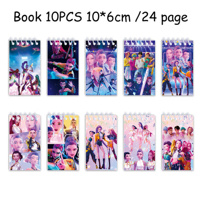 Amazon's New Pop Hunter Witch Group Theme Birthday Party Supplies Set Paper Plate Tissue Tablecloth Decoration