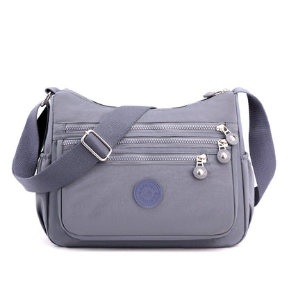 Nylon Cloth Multi-Layer Shoulder Bag Lightweight Simple Casual Crossbody Bag 2025 New Large Capacity Mother's Money Bag