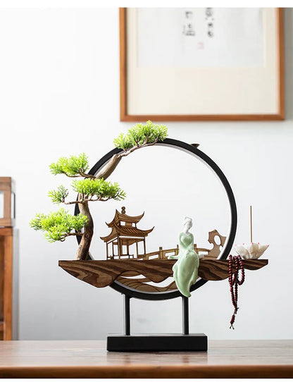Hot Sell Backflow Incense Burner Home Decor Light Circle for Zen Yoga Meditation home fragrance Aromatherapy Festival Gift